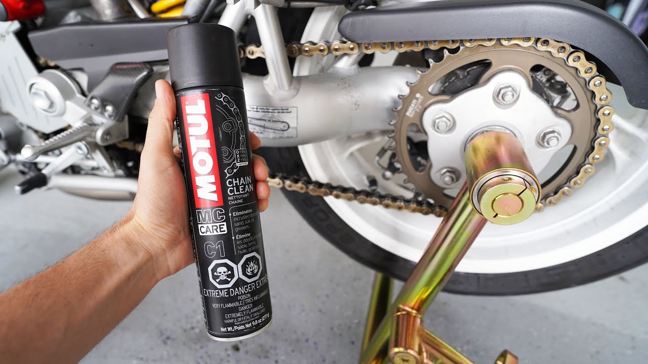 Dr Wack S100 Chain Cleaner - How to use it properly! Slap on the