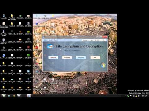 How to use File Encryption and Decryption Software (Triple DES)