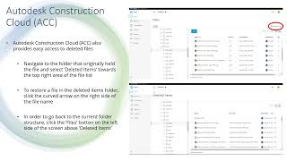 2023 Civil 3D Workshop - Introduction to Autodesk Construction Cloud and Autodesk Docs