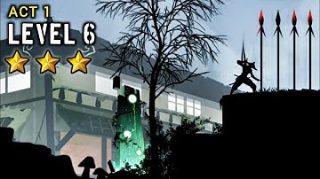 Ninja Arashi 2 | Act 1 | Level 6 | Walkthrough/Playthrough Video.