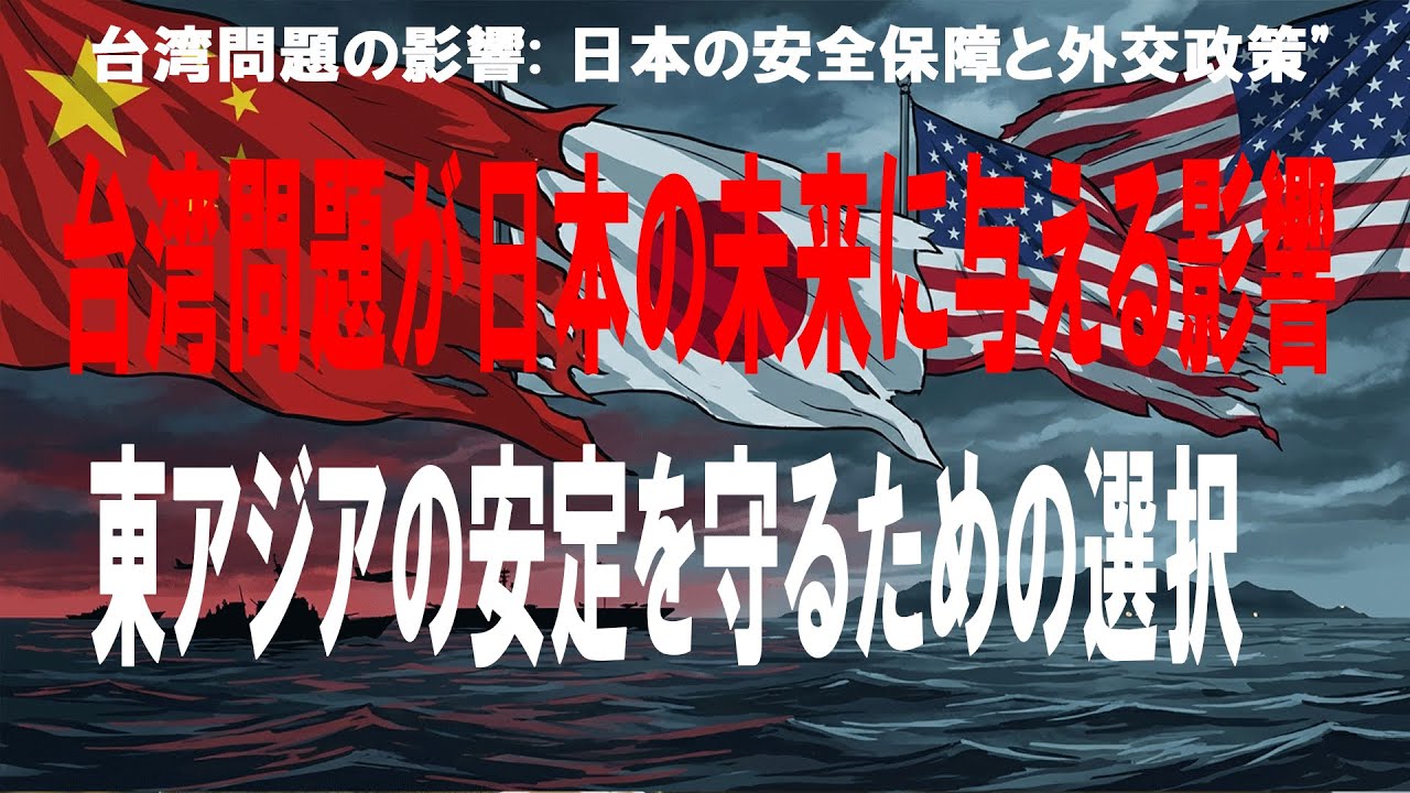 「台湾問題と日本・中国・アメリカの関係: 東アジアの安全保障と未来を左右する危機」