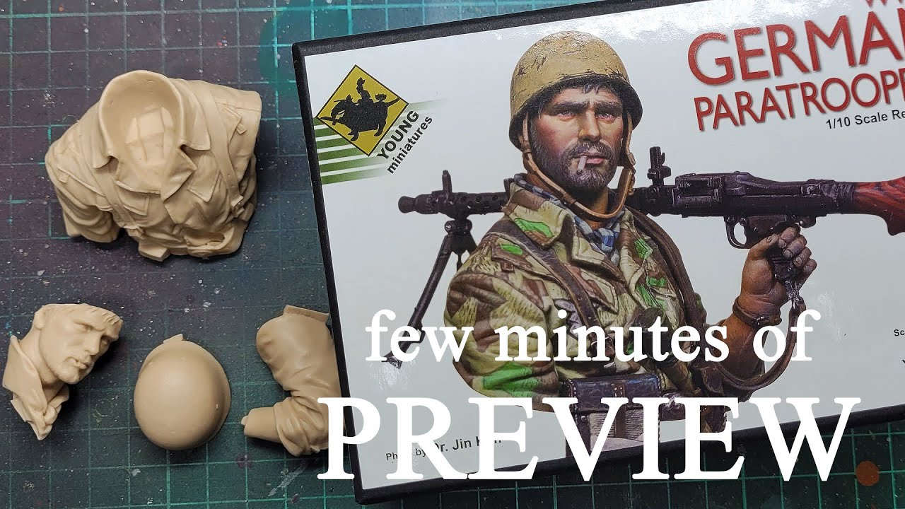 Preview -  Young Miniatures - German Paratroopers