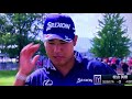 松山英樹・BMW選手権3日目インタビュー