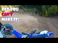 Bet you COULDN'T conquer this hill! (Gold Creek Lodge - YZ450FX)