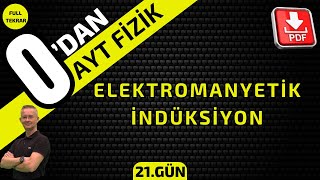 Elektromanyeti̇k İndüksi̇yon 0Dan Ayt Fi̇zi̇k Konu Anlatimi