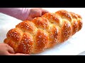 How to make Beautiful Braided Bread | Soft Braided Bread Recipe in less than 2 hours!