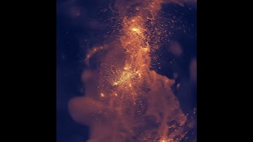 Astrophysics simulation visualisation