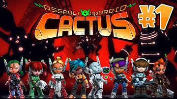 TWIN STICK CHAOS  |  Assault Android Cactus with Michael Shaw - PART 1