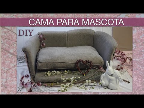 Cama para perro DIY - Sofá para mascotas