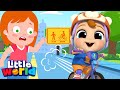 Be Safe on The Street | A Safety Song | Little World Kids Songs