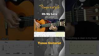 Oh My Love - John Lennon - Fingerstyle Guitar Tutorial + TAB & Lyrics
