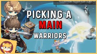 Picking A Main | All Warrior Classes | MapleStory 2022 Post Destiny