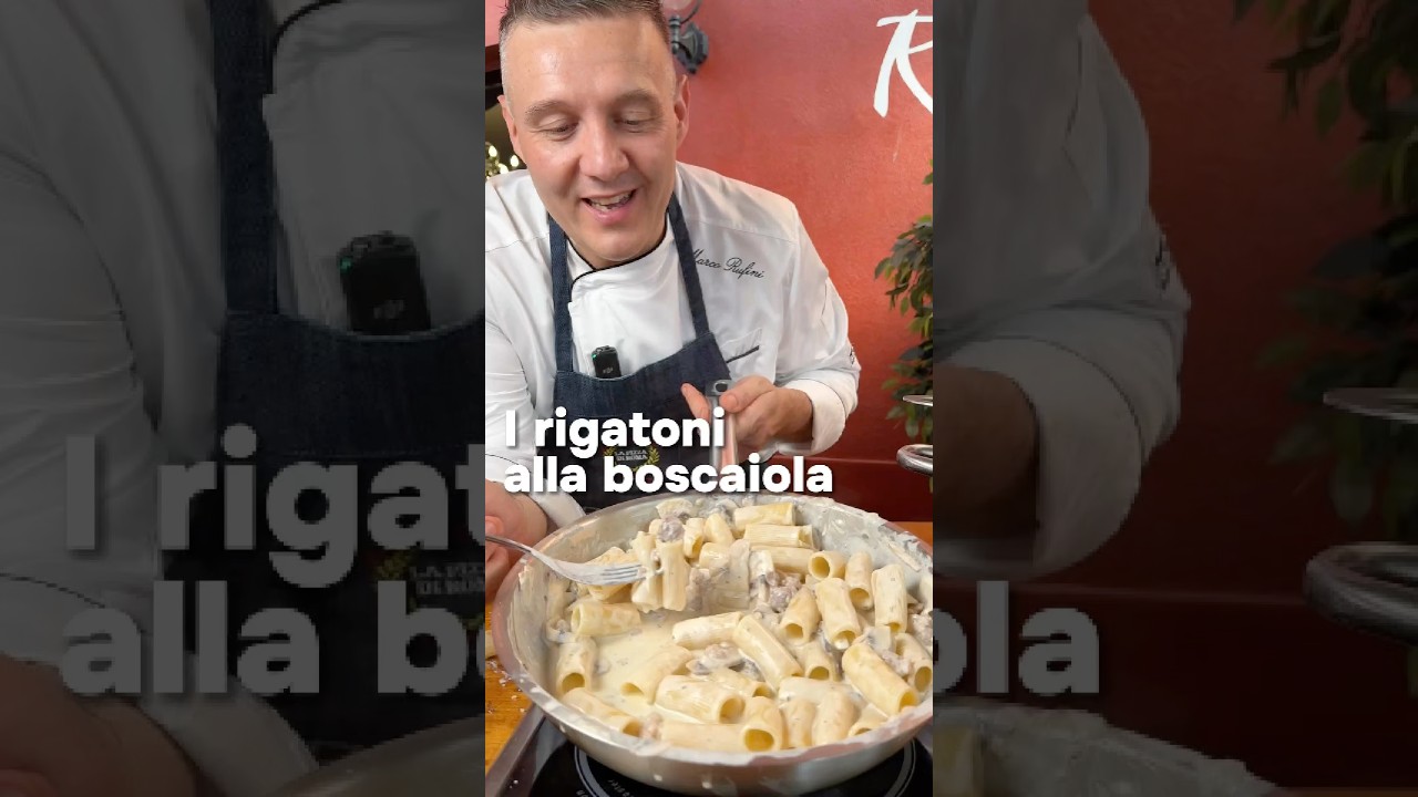 Rigatoni alla Boscaiola