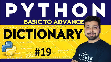 Dictionary in Python with Examples | Python Tutorial in Hindi 19