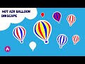 Inkscape tutorial create a hot air balloon vector graphic
