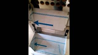 hx 160A hot cutting machine for PP Yarn ,fabric
