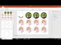 Printing Edible Cake Templates in Microsoft PowerPoint
