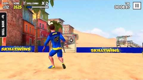 Watch how I scored 3 064 points on my Level 12 Skill Run! #skilltwinsfootballgame @SkillTwins
