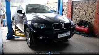Замена масла и фильтра в АКПП ZF8HP45 на BMW X6 2011  БМВ X6 3,0 бензин