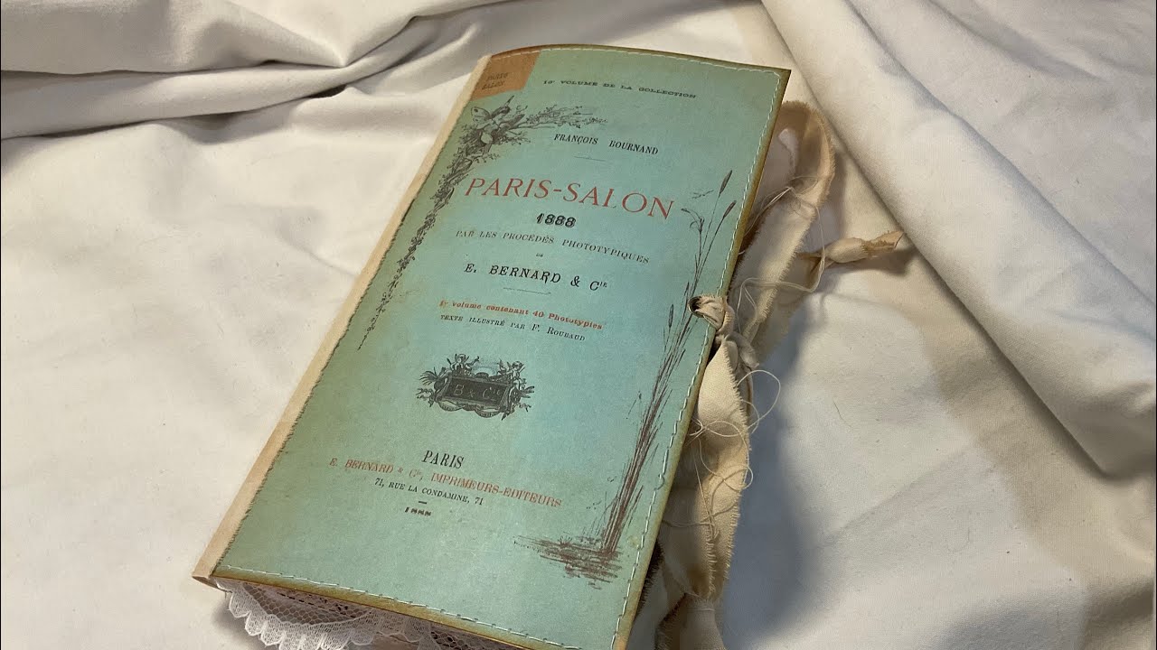 French - Paris Salon Junk Journal - Flip Through