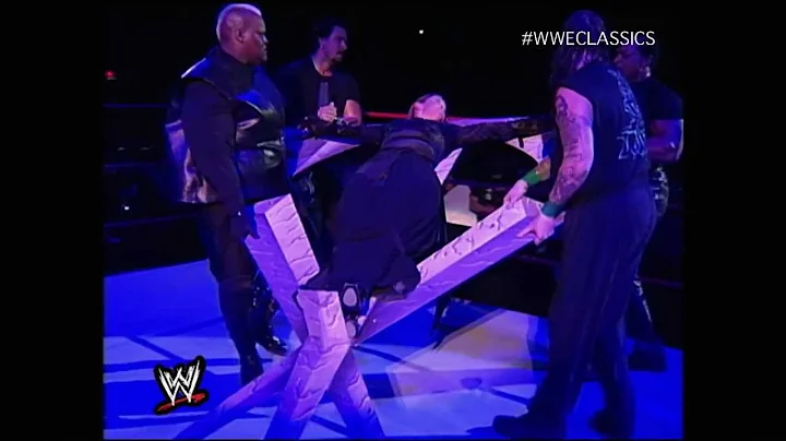 Undertaker and Stephanie Dark Wedding