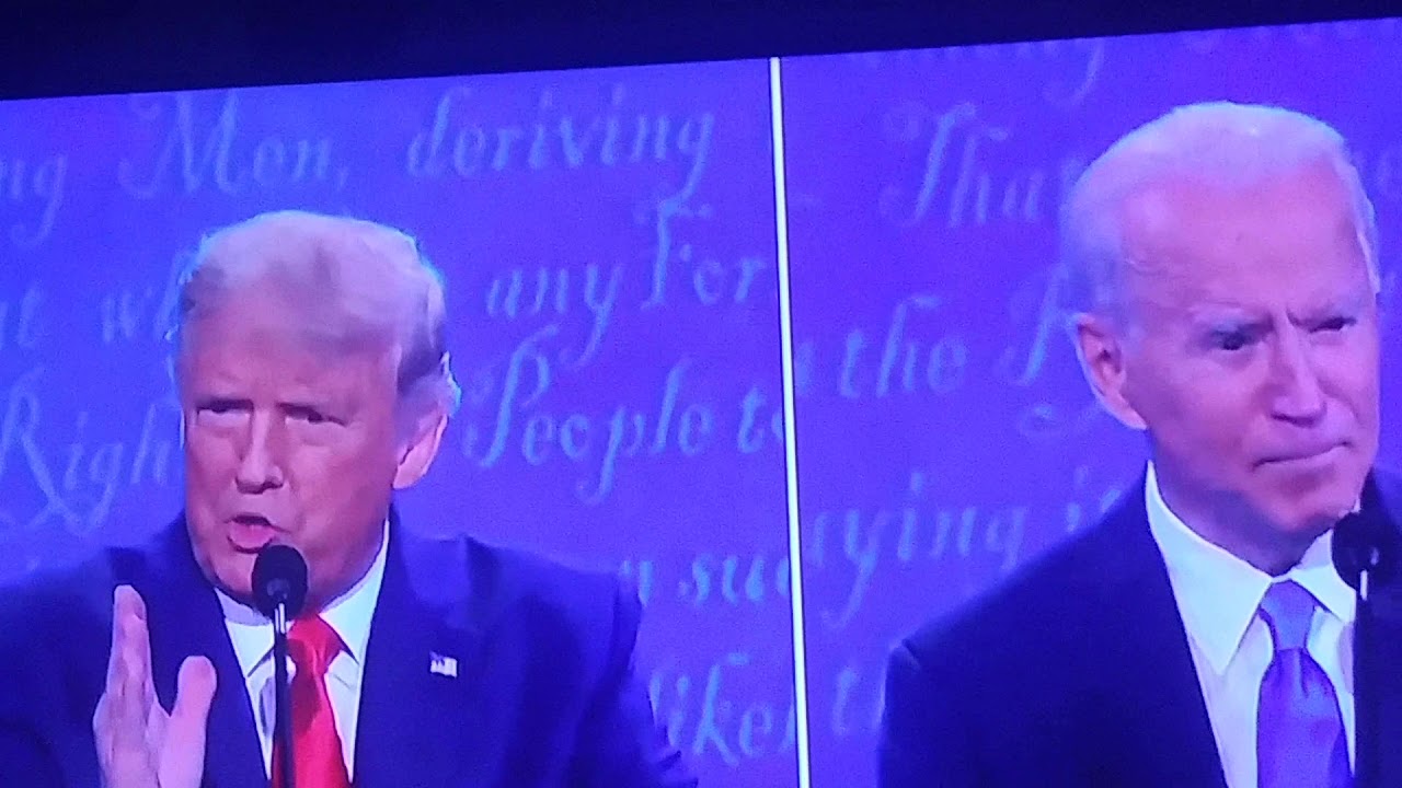 Final Presidential Debate 2020 Funniest Moment Part 1 (Presidential ...
