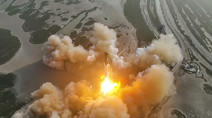 [4K] SpaceX Starship Flight 9 Launch | Drone Cam
