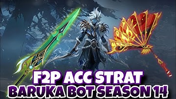F2P ACC STRAT | BARUKA BATTLEFIELD OF TIME SEASON 14 [SOLO LEVELING: ARISE]