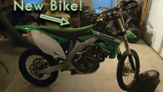 Changing The Oil On My KX450F