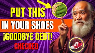 If you PUT THIS in Your SHOES You Will NEVER Have DEBTS And BAD LUCK Again | Buddhist Stories