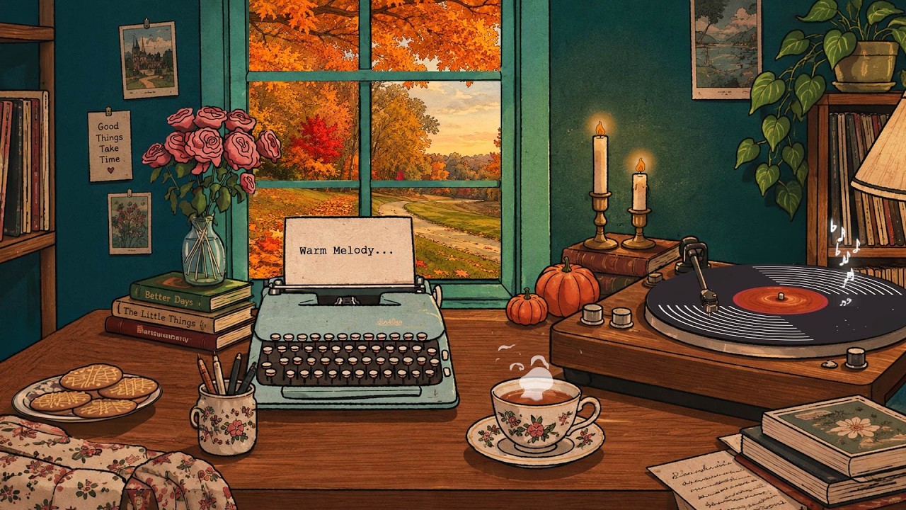 The first day of October ☕🍁 lofi coffee vibes & soft lofi beats to relax, study