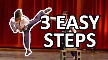 The EASIEST Way to Learn 540 Hook Kick (Cheat 720)