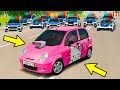 ПРАНК ПОЛИЦИИ НА РОЗОВОМ МАТИЗЕ! GTA RADMIR RP