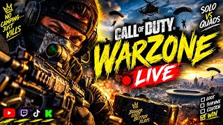 SOLO vs QUADS… #1 PLAYER😈 | WARZONE LIVE
