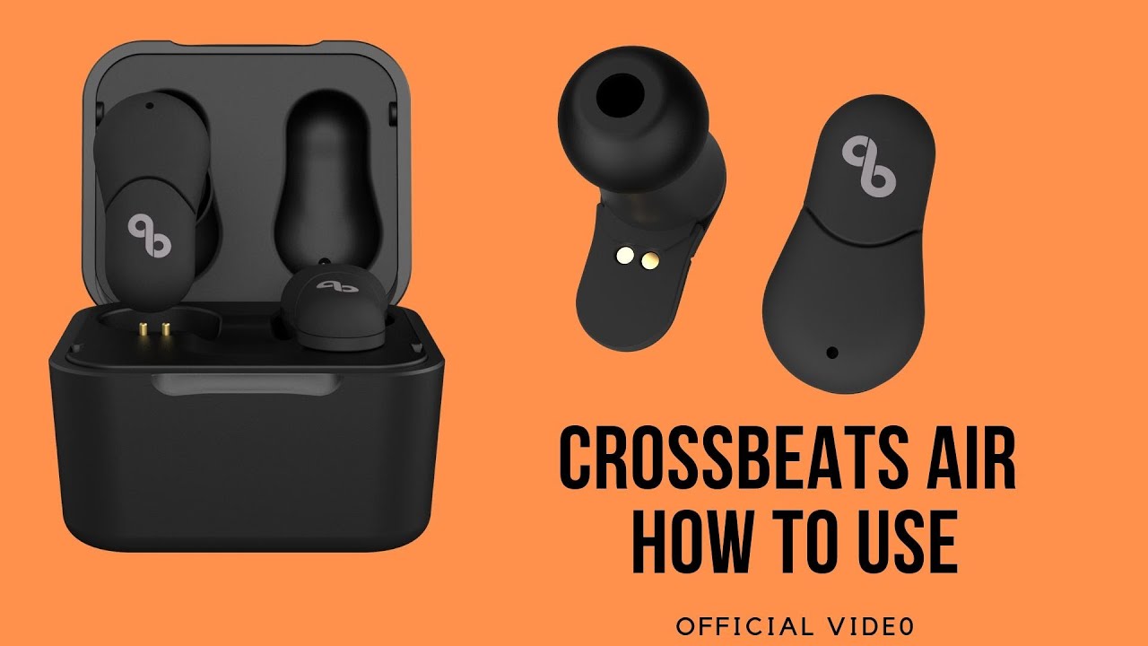 crossbeats air true wireless bluetooth earphones