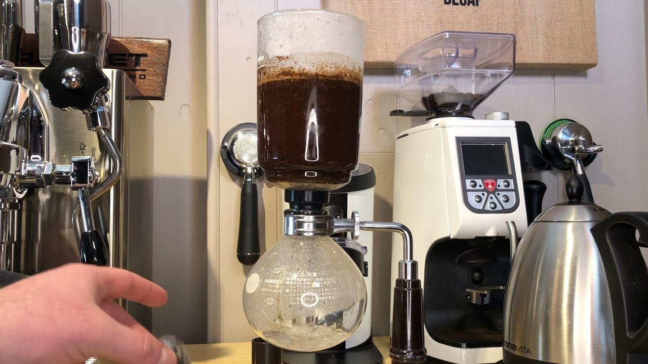 Vacuum Pot Coffee Brewer Hario Vac Pot YouTube