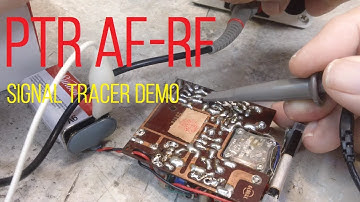 DERB - PTR AF-RF Signal Tracer - Testing