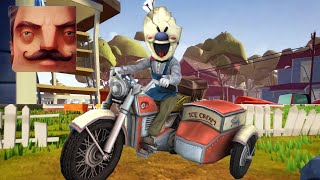 Hello Neighbor - New Neighbor Ice Scream 4 Rod's Motorbike Act 2 Random Gameplay Walkthrough screenshot 5