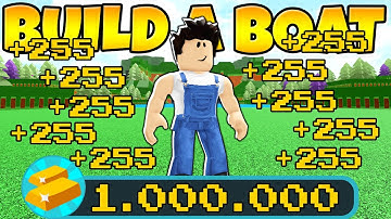 HOW I GOT 1 MILLION GOLD BY DOING NOTHING In Build a Boat!