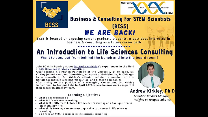 Introduction to Life Sciences Consulting. Andrew Kirkley, PhD. Tempus