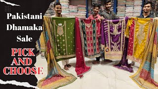 Pakistani Pick and Choose Dhamaka Sale Top Designers Ladies Suits | PartyWear Haul