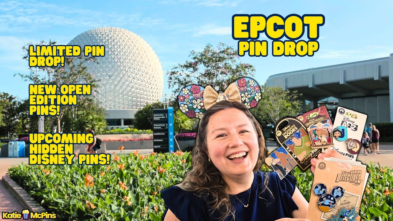 EPCOT Disney Pin Drop - Looking at All the New Open Editions +