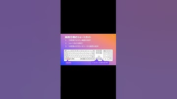 【PCスキル向上】事務職の方必見！画面分割で業務効率化！ショートカットを紹介 ＃Shorts