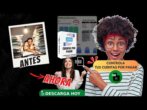Ver el video de la plantilla de cuentas por pagar en Excel