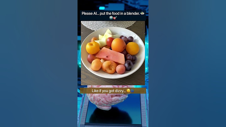 AI tried to blend the food… but that’s NOT a blender! 🍲🌀🤖