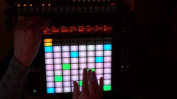 Jam session with Ableton Push & Analog Four