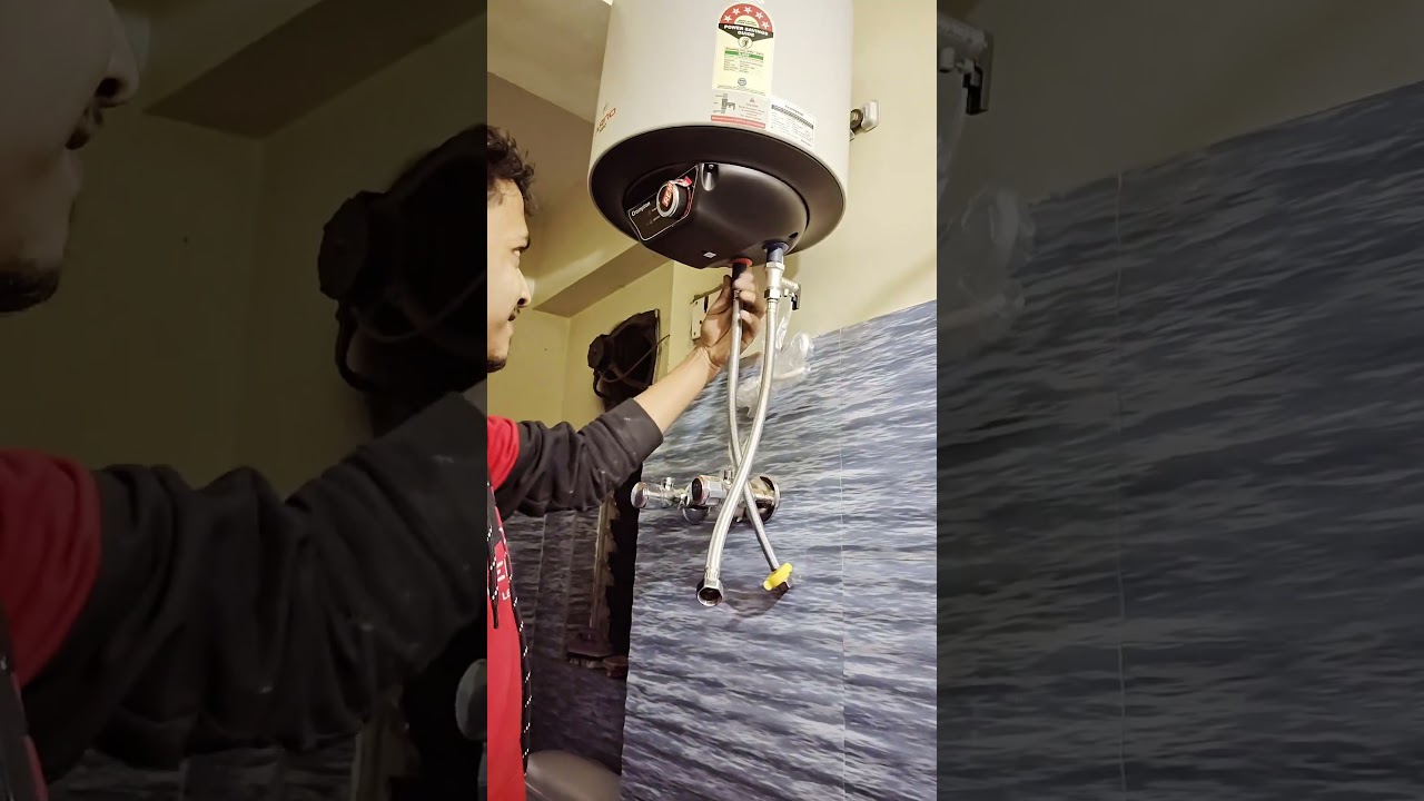 Crompton geyser installation 10 liter