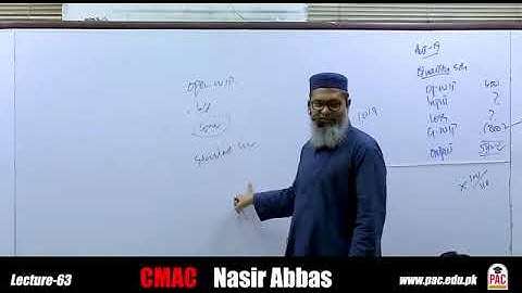 CAF 03 | CMA | LECTURE # 63 |BY SIR NASIR ABBAS | SEPTEMBER 2024 ATTEMPT