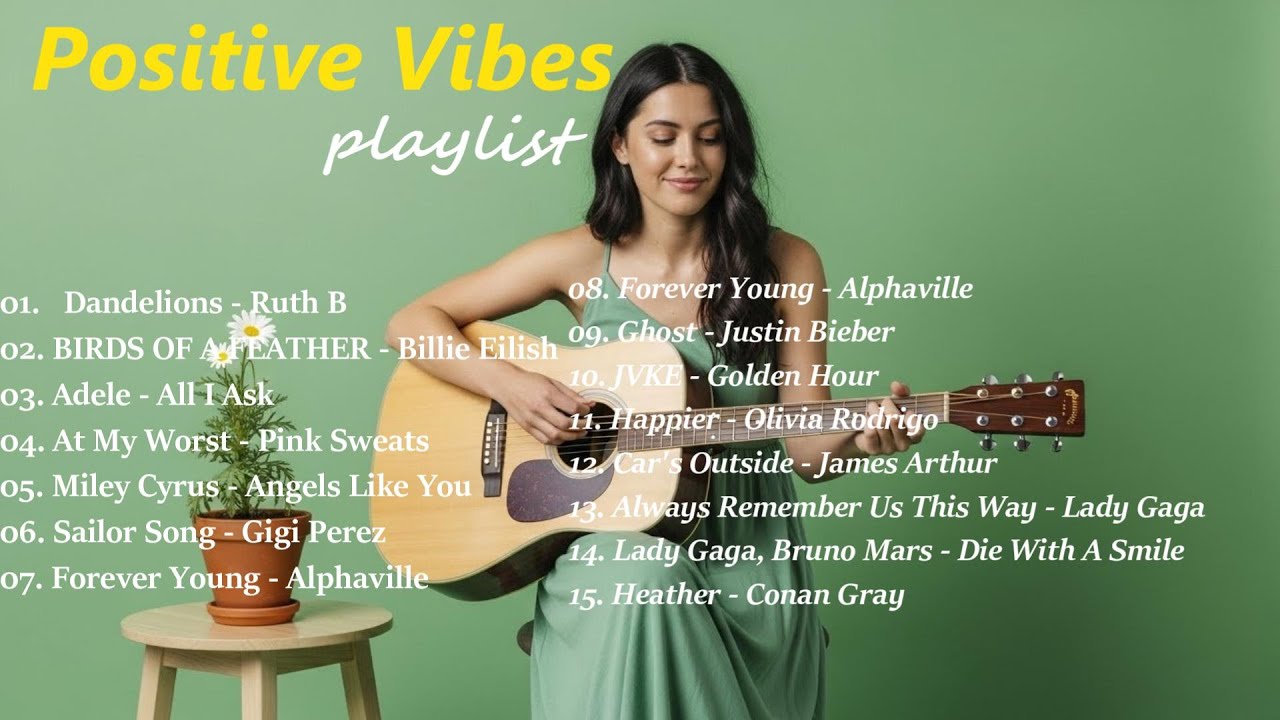 Peaceful Acoustic Playlist 🌿🎧 – Calm English Songs for Relax