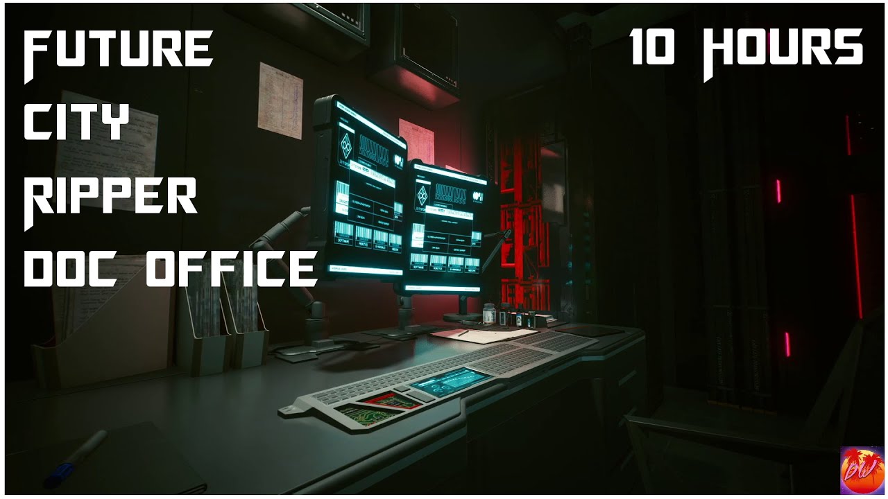 Future City - Ripper Doc Office Ambience - Ambient Sounds - YouTube